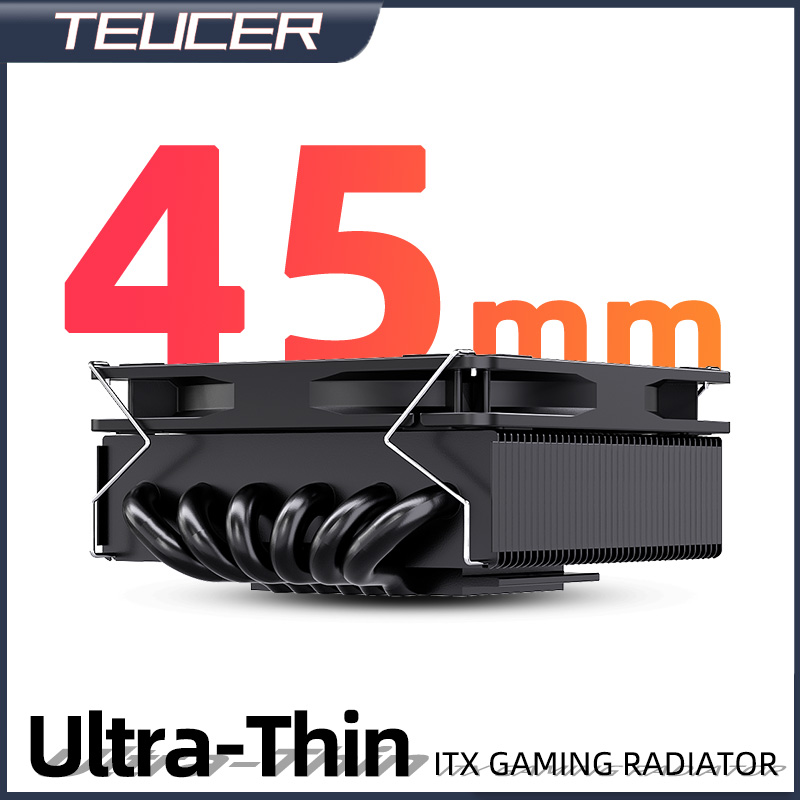 Cpu Cooler - Высота кулера процессора Teucer, 45 мм,