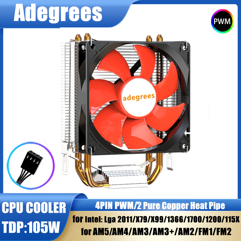 Air Cooler Cpu - Воздушный охладитель процессора X9, тихий процессор,