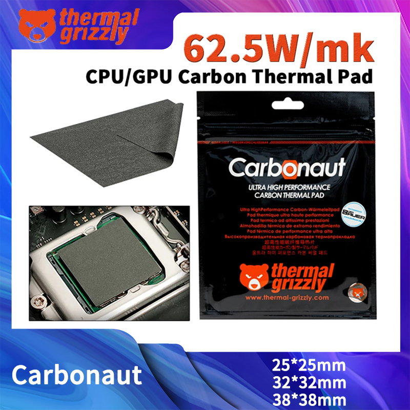 Thermal Paste - Thermal Grizzly Carbonaut 0,2 мм карбоновая