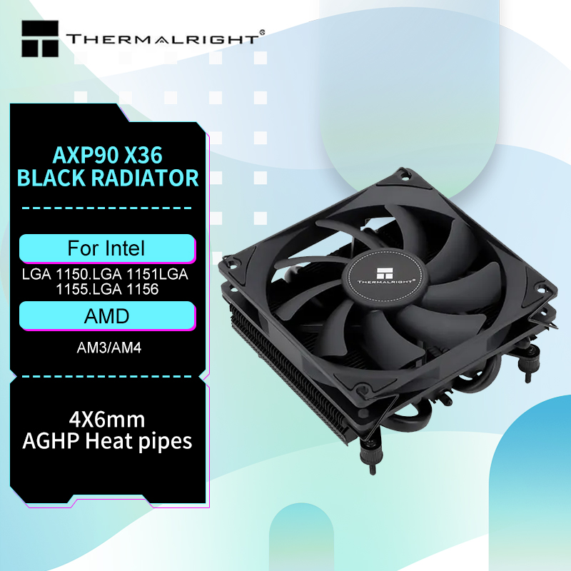 Cpu Cooler - Черный охладитель воздуха для ЦП с