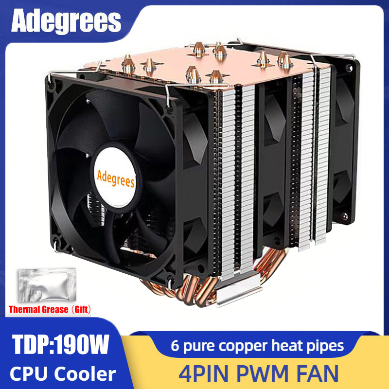 6 тепловых трубок, кулер для п – обзор и цена Cpu Cooler