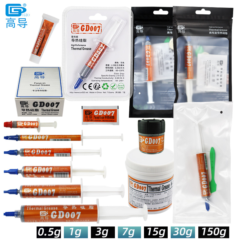 GD007 Термопаста, штукатурка,  – обзор и цена Thermal Paste