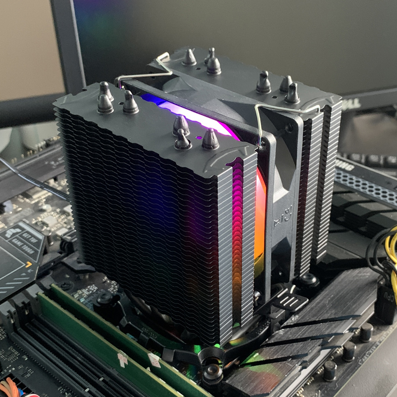 6 тепловых трубок Процессорный – обзор и цена Air Cooler Cpu