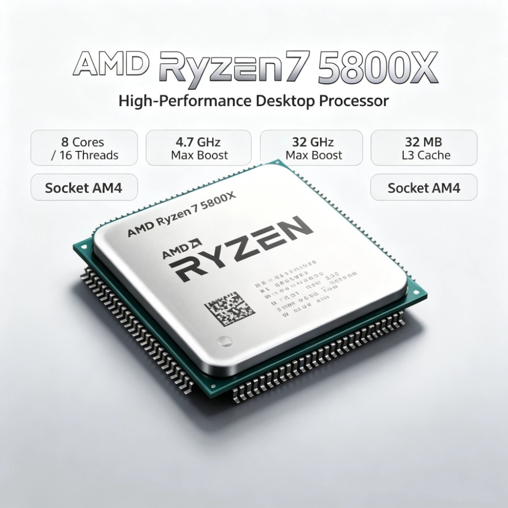 Процессор AMD Ryzen 7 5800X (р – обзор и цена Cpu Fan